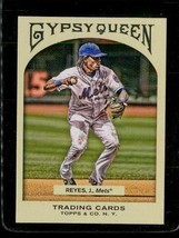 2011 Topps Gypsy Queen Baseball Trading Card #42 Jose Reyes New York Mets - £7.65 GBP