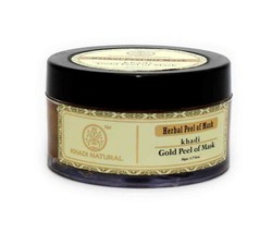 Khadi Natural Gold Peel off Mask 50gm Ayurvedic Herbal Honey Body Skin Face Care - £10.26 GBP