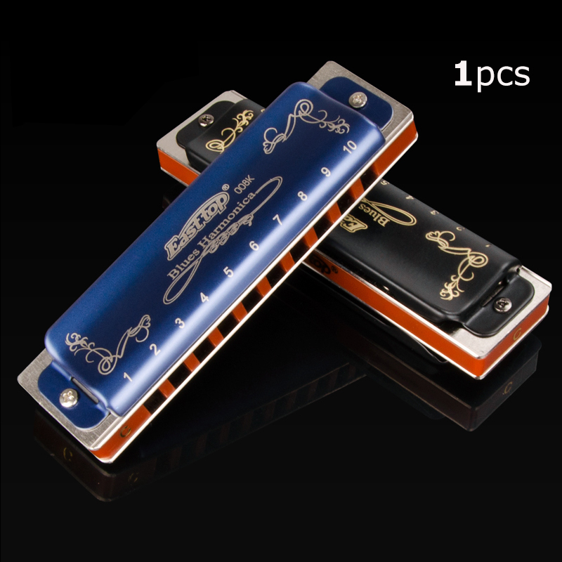 10 Hole Diatonic Harp Blues Harmonica Musical Instrument - £18.80 GBP