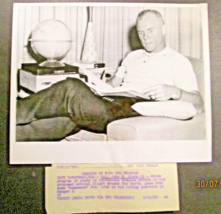 JOHN GLENN:ASTRONAUT (ORIG,1962 VINTAGE SPACE RACE NASA,PRESS PHOTO LOT) - €343,74 EUR