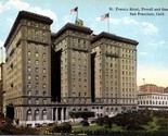 Hotel St Francis San Francisco California CA UNP Unused DB Postcard L10 - $3.91