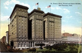 Hotel St Francis San Francisco California CA UNP Unused DB Postcard L10 - £3.06 GBP