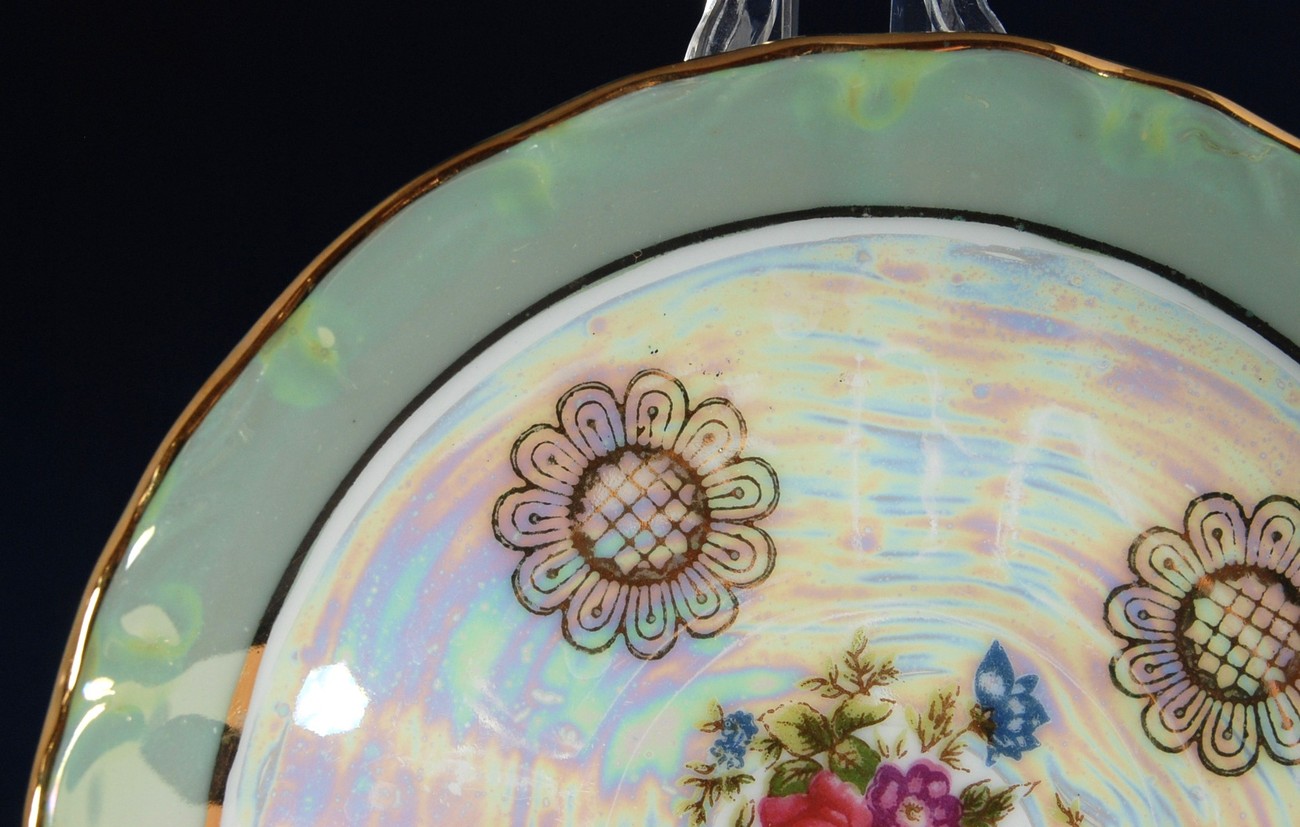 MTK Japan Lusterware Demitasse Saucer Unused Condition Item image 2