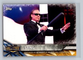 Sting #51 2017 Topps WWE Road To Wrestlemania - £1.57 GBP