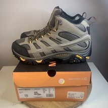 Merrell Moab 2 Mid Gtx Mens Size 10 Wide Hiking Boots Walnut Brown J06057W - £100.90 GBP