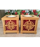 Celebration Xi - Double Happiness Mini Tealight Candle Lanterns - Pagoda... - $260.02 MXN