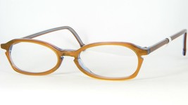 L.A. Eyeworks Pesky 707 Honey Brown /BLUE Eyeglasses Lae Los Angeles 50-14-142mm - £61.40 GBP