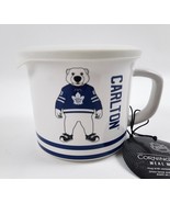 CorningWare Soup Mug Toronto Maple Leafs 20 oz Vented Lid Carlton Bear M... - £14.85 GBP