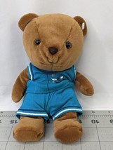 Brown Bear Plush 8 Inch Charlotte Hornets Outfit Stuffed Animal Toy - $9.95