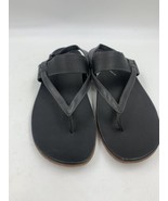 Chaco Maya Black Leather Slingback Buckle Sandals Women&#39;s Sz 11 - £18.98 GBP