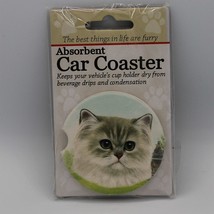 Super Absorbent Car Coaster - Cat - Persian - £4.34 GBP