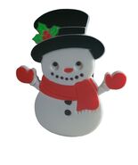 Snowman Winter Emblem Truck Trailer Hitch Receiver Cover Plug Cap 2&quot; Rec... - $83.66 CAD