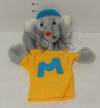 Gray Mouse Hand Puppet Rare VHTF - $14.80