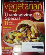 VEGETARIAN TIMES MAGAZINE~November 2015~Thanksgiving Special~Vegan Holid... - £6.88 GBP