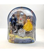 Disney Beauty And The Beast Enchanted Rose Scene Figure Set NEW  Sealed - £11.80 GBP