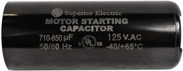 Superior Electric CMC7018 710-850 MFD +/-5% 50Hz/60Hz AC, 4 Pins, Black Color - £30.32 GBP