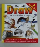 You Can Draw: Over 100 Drawings to Master. (8 Books in 1) by Damien Toll... - £7.78 GBP