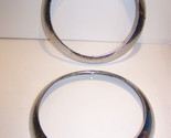 1952 DESOTO HEADLIGHT BEZELS OEM 1953 1954 1955 1956 FIREDOME FIREFLITE + - $89.98