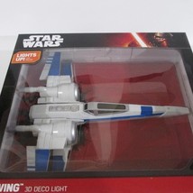 Light FX Star Wars 3D Deco Light X Wing Crash Sticker Disney - $49.49