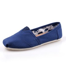 Hot Sale Men Casual Shoes Comfortable Unisex Canvas Shoes Spring Summer Slip On  - £60.77 GBP