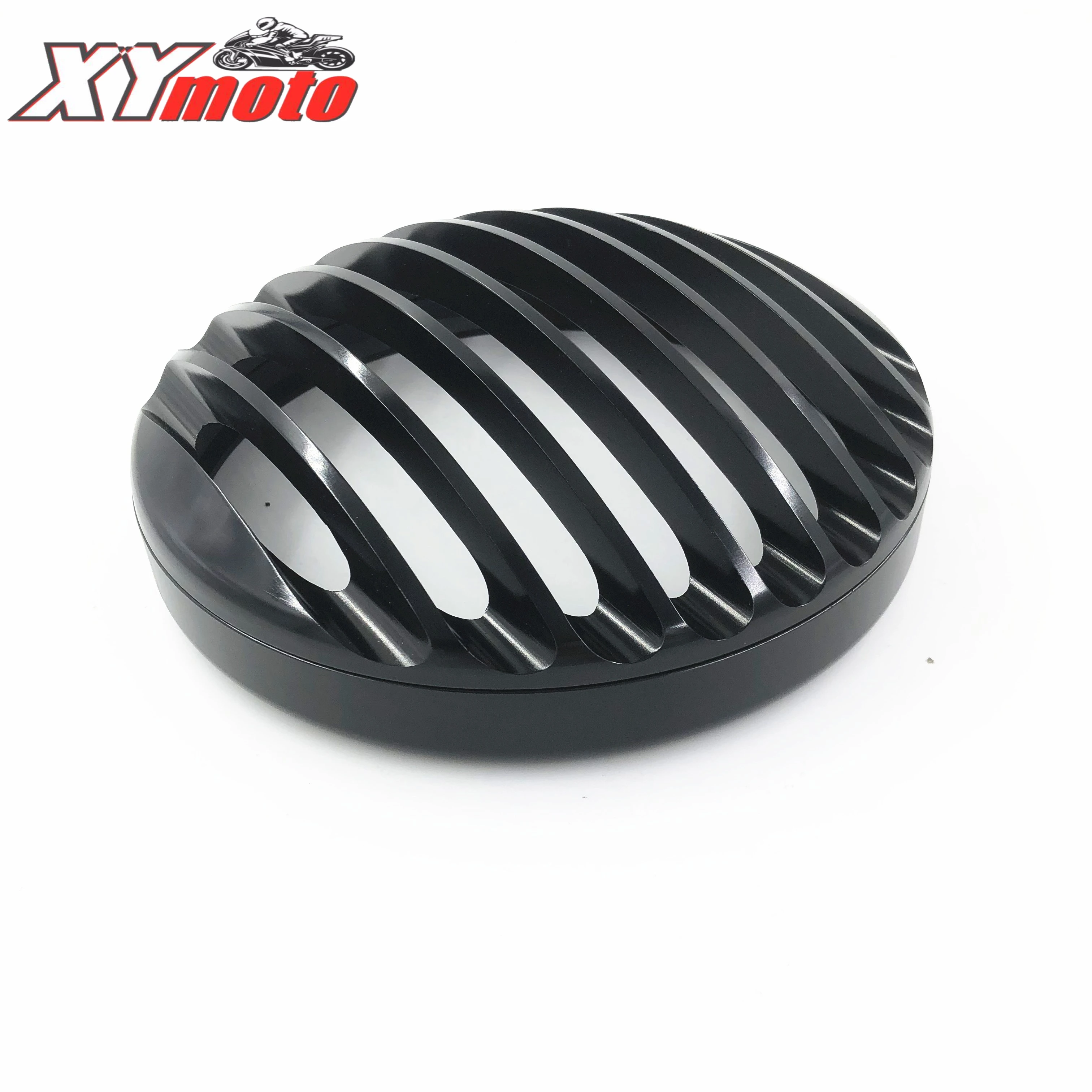 Black Shallow Cut Headlight Grill Cover  Triumph Bobber black 2017-2020 Model - £186.50 GBP