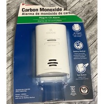 Kidde Carbon Monoxide CO Detector Alarm Plug In Battery Backup KN-COB-DP2 - £15.99 GBP