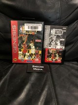 NBA Action 94 Sega Genesis CIB Video Game - $9.49