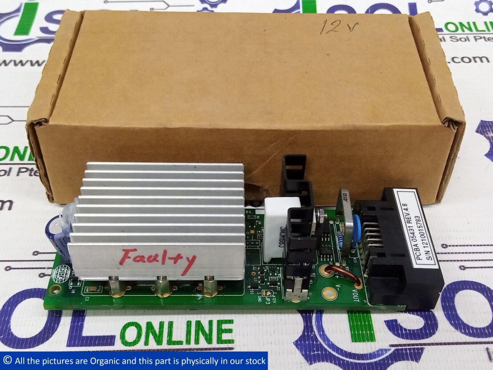 EDA PCBA-05431 Rev 4.8 Programmable DC/DC Module Assy. PCBD-05431 Rev 1.3 - $159.00