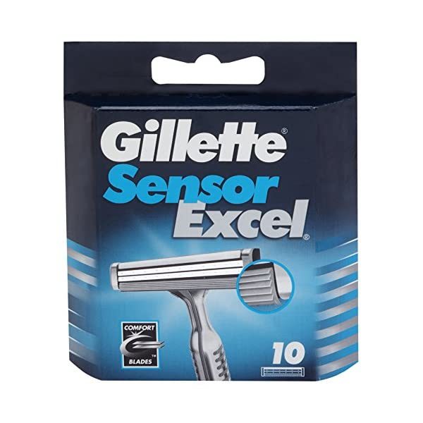 Gillette Sensor Excel for Men Refill Razor Blade Cartridges, 10 Cartridges  - $43.00