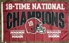 Alabama crimson tide national champions flag 3x5 ft football banner man cave thumb200