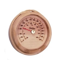 Free Shipping! Cedar Bucket Bottom Sauna Thermometer 8 3/4&quot; diameter F - £31.96 GBP