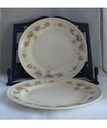 Homer Laughlin Replacement Eggshell Georgian G3370 lot of 2 Luncheon Plates - $12.86