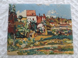 Paul Cezanne MILL ON THE COULEUVRE at PONTOISE NEEDLEPOINT - 21- 1/4&quot; x ... - $88.11