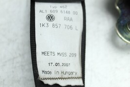 2006-2009 VOLKSWAGEN RABBIT FRONT RIGHT PASSENGER SEAT BELT H1725 image 7