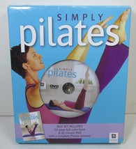 NIB MINT - Simply Pilates Box Set Workout DVD &amp; 64pg Color Bk by Hinkler Books  - £10.40 GBP