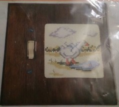 Spring Shower Duck 800 Stitchplate Cover Needles Hoops Counted Cross Sti... - $18.80