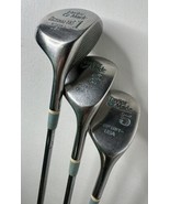 Vintage Taylormade Wood Set Golf Clubs Stainless Steel Shafts  - £47.38 GBP