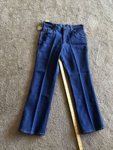 Vtg Lee Riders Men&#39;s Jeans W34 30 Regular Fit Boot Cut Made in USA  union made - £112.62 GBP