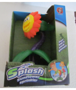 Splash Sunflower Spinning Sprinkler Toy Fun Spray Tubes Outdoors Lawn Ki... - £11.16 GBP