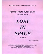 1965’s LOST IN SPACE: RETURN FROM OUTER SPACE Episode #15 TV series script - $35.07 CAD