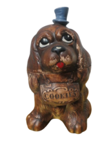VTG 1962 Treasure Craft Cookie Jar Ceramic Rescue Dog Cocker Spaniel Pup... - $48.51