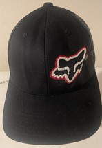 Fox Head Snapback Back Trucker Hat Black OSFA Embroidered Logo - $299.76 MXN