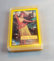 Vintage 1960s Aloha Hawaii Hula Girl Playing Cards Sealed Pack Hong Kong - £7.40 GBP