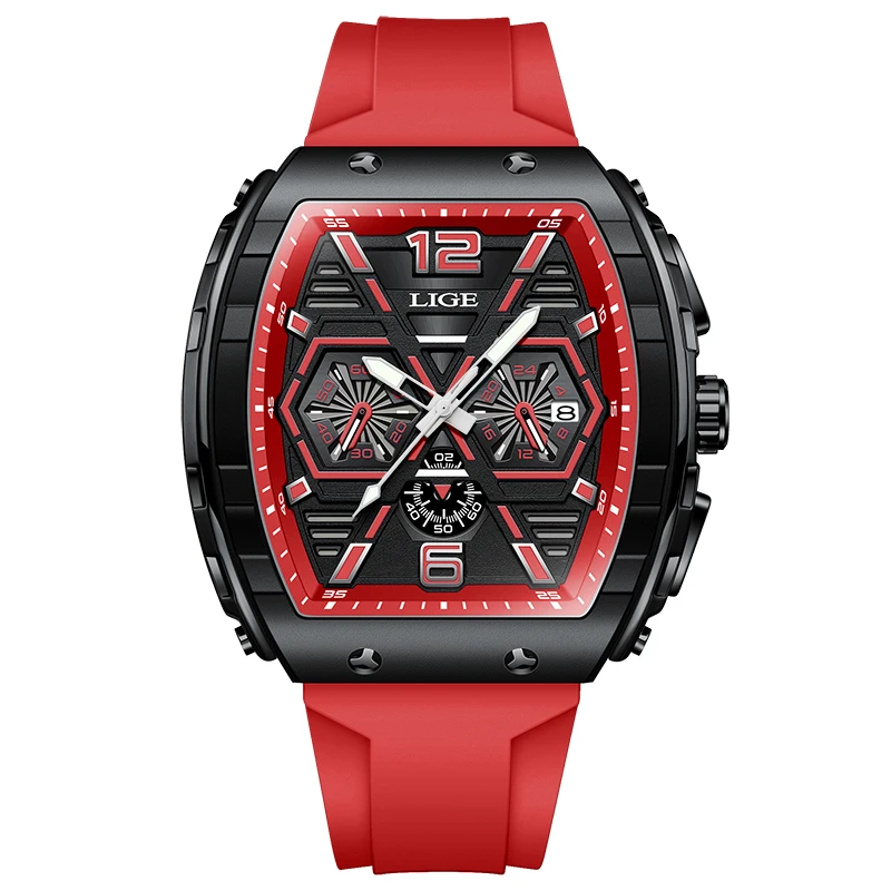 Luxury Waterproof Quartz Wristwatch Raise Wrist Luminous Men Watch Date ... - £28.66 GBP