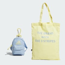 adidas Packable Bag Foldable Eco Bag &amp; Clip-On Ultra Mini Bag Gym NWT JL... - $34.11