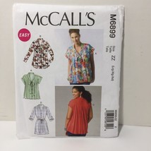 McCall's 6899 Size Lrg Xlg Xxl Misses' Top Tunic - $12.86