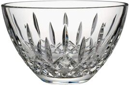 Waterford Crystal Lismore 8" Bowl Master Craft Round #1050187 Ireland NE... - $109.00