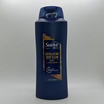 (1) Suave Men Deep Clean Exfoliating Body Wash 28 OZ New - £18.56 GBP