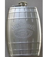 Beautiful Stainless Steel Jack Daniels Flask - VGC - VERY NICE FLASK - 2007 - $36.66 CAD
