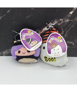 Squishmallows Madeleine The Witch Clip and Grace the Ghost Clip - $370.47 MXN